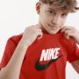 NIKE Majica kratak rukav nsw tee futura hbr BG - FZ5178-657