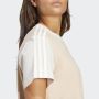 ADIDAS Majicakratak rukav essentials 3s single jersey crop top W - IS1570