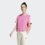 ADIDAS Majica kratak rukav t-shirt essentialn 3-stripes W - IS1574