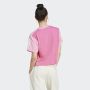 ADIDAS Majica kratak rukav t-shirt essentialn 3-stripes W - IS1574