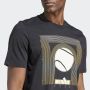 ADIDAS Majica kratak rukav aeroready tennis arc de ball graphic tee M - IS2415