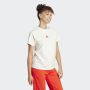 ADIDAS Majica kratak rukav embroidered tee W - IS4287