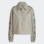 Adidas Duks essentials camo printed 3s  twill coach jacket W - IY1689