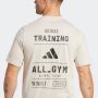 ADIDAS Majica kratak rukav all gym graphic tee M  - JD1834