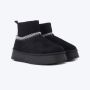 OPPOSITE Čizme lh30076-black W - LH30076-BLACK