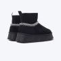 OPPOSITE Čizme lh30076-black W - LH30076-BLACK