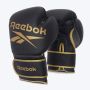 REEBOK Retail Boxing Gloves - 10oz - Gold/Black - RSCB-12010GB-10