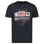 GEOGRAPHICAL NORWAY Majica kratak rukav japigal db black men 254  M - SY9716H-GN