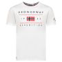 GEOGRAPHICAL NORWAY Majica kratak rukav jezolo db white men 254  M - SY9742H-GN