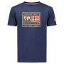 GEOGRAPHICAL NORWAY Majica kratak rukav jofoten db navy men 254 M - SY9759H-GN
