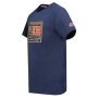 GEOGRAPHICAL NORWAY Majica kratak rukav jofoten db navy men 254 M - SY9759H-GN