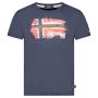 GEOGRAPHICAL NORWAY Majica kratak rukav jysuis db navy men 254  M - SY9782H-GN
