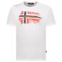GEOGRAPHICAL NORWAY Majica kratak rukav jysuis db white men 254 M - SY9783H-GN