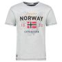 GEOGRAPHICAL NORWAY Majica kratak rukav juitre blended grey db men 254 M - SZ2801H-GN