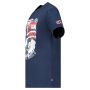 GEOGRAPHICAL NORWAY Majica kratak rukav jacross navy db men 402 M - SZ2897H-GN