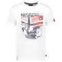 GEOGRAPHICAL NORWAY Majica kratak rukav jacross white db men 402 M - SZ2898H-GN
