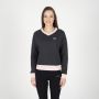 LA TERRA  Duks adela v neck sweatshirt W - TRA261F602-01