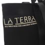 LA TERRA large canvas beach shopper - TRE261F109-01