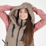 GEOGRAPHICAL NORWAY Prsluk dolbar taupe db lady 056 W - WZ6782F-GN
