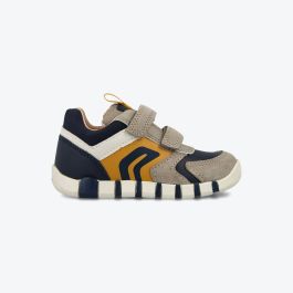 Geox Bébé Garçon B Iupidoo Boy D - Sneakers Premiers Pas Confortables Et Respirantes