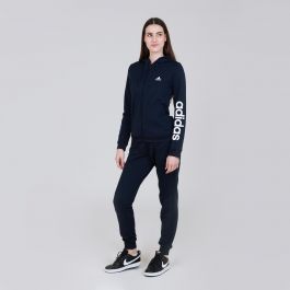Adidas Essentials Logo Women's Tracksuit Navy blue H07869 - Scorer.es