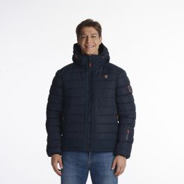 Geographical Norway Blouson Garçon Aurelien - Doudoune Chaude Capuche Confort Quotidien Hiver