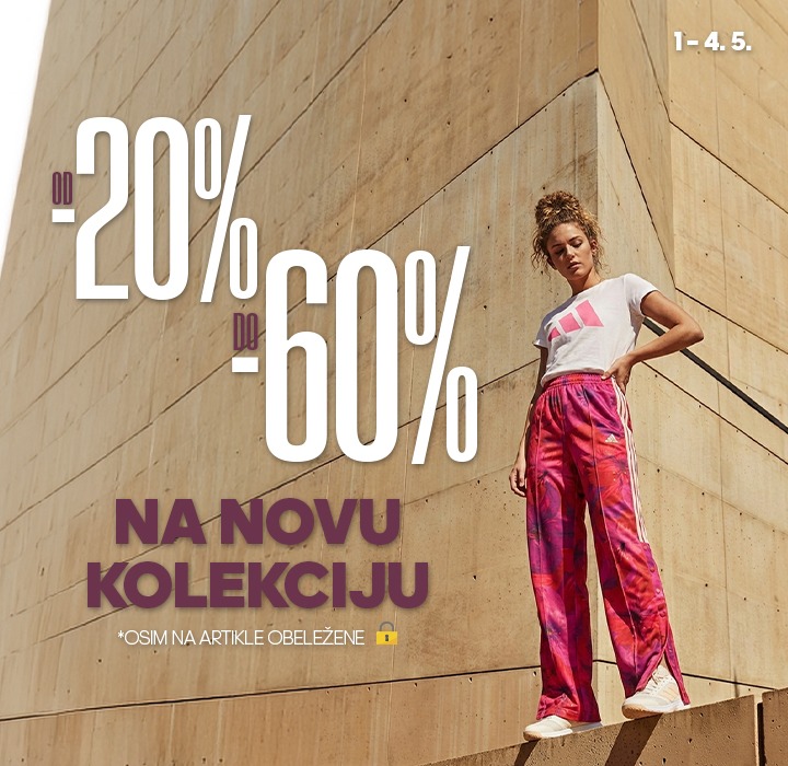 Od 20 do 50 posto popusti na novu kolekciju