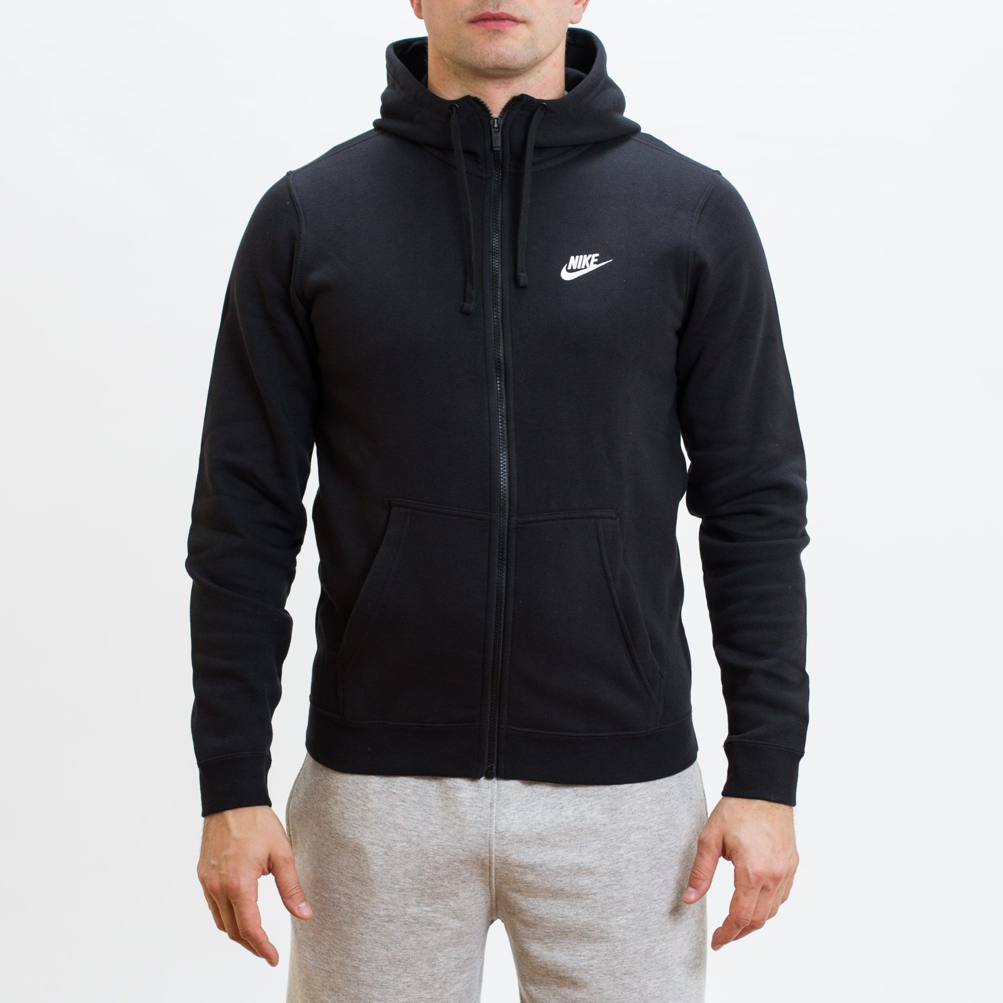 Nike m NSW Club Hoodie FZ ft